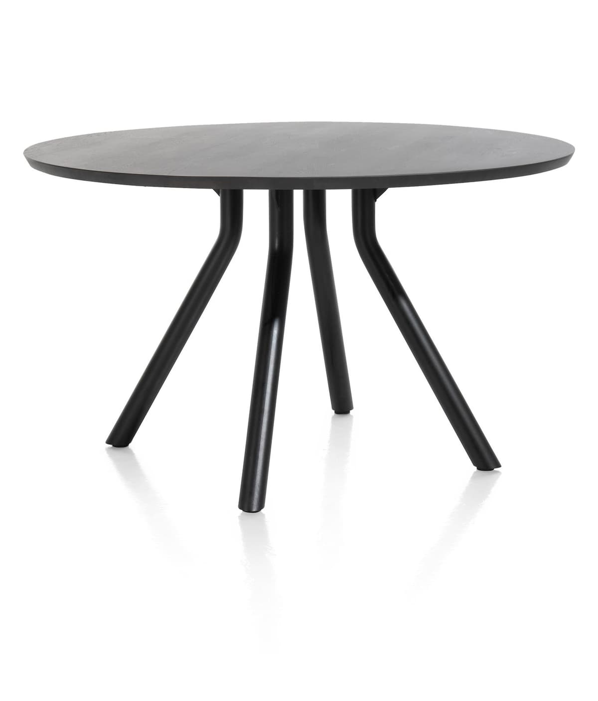 Tafel rond dia125 cn.pt Arvada Centrale poot zwart Onyx - 2