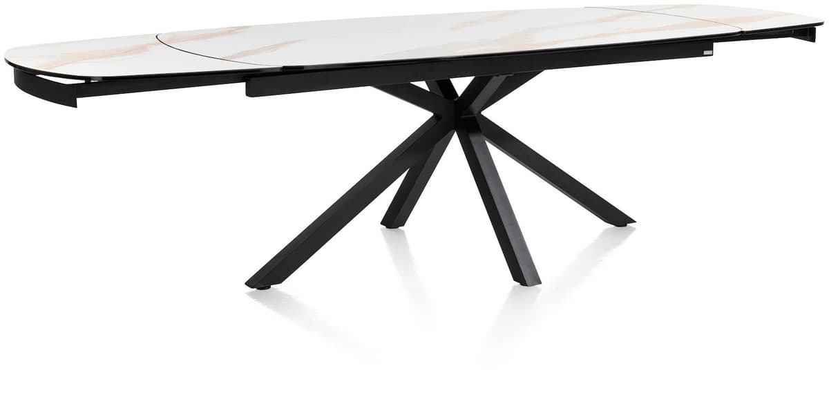 Tafel 200x100(+2x50) Montello wit - 1