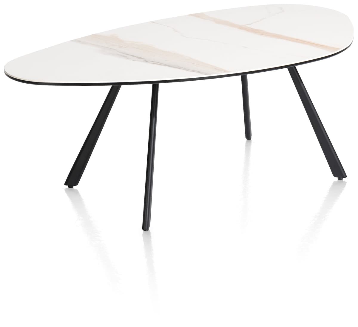 Salontafel 49x94, h35 Montello wit - 4