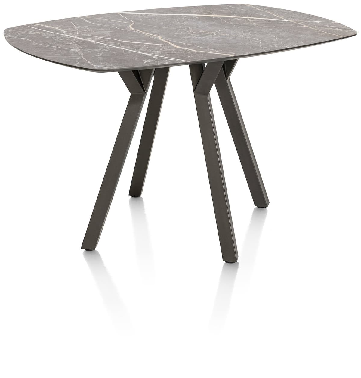 Bar tafel 150x105 ovaal Minato Lichtgrijs - 4