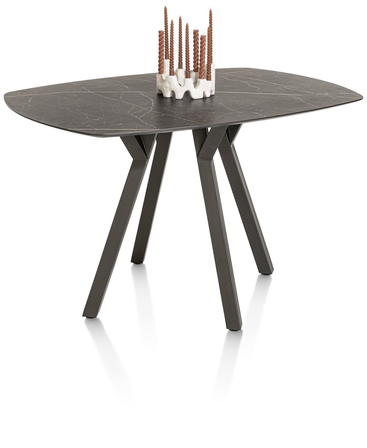 Bar tafel 150x105 ovaal Minato Onyx - 2