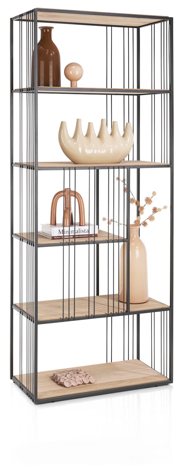 Roomdivider 80x200x40 Niora Metal graphite - 2