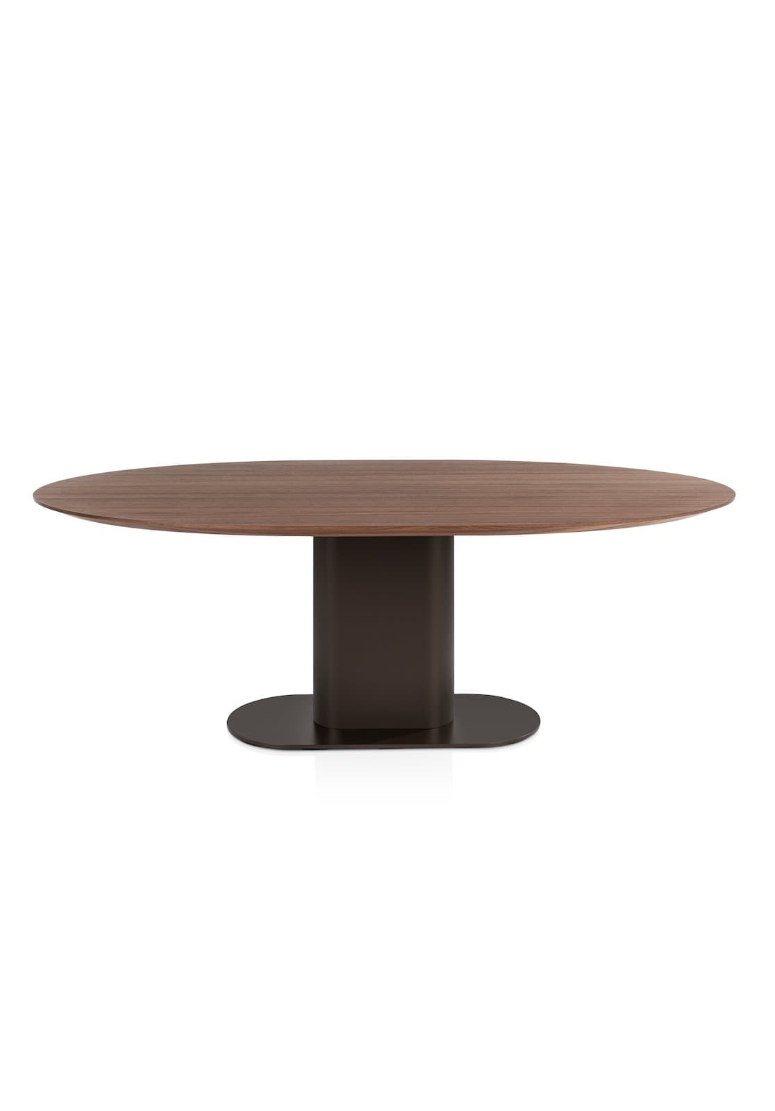 Tafel 210x100cm Brianza Steel Brown - 3