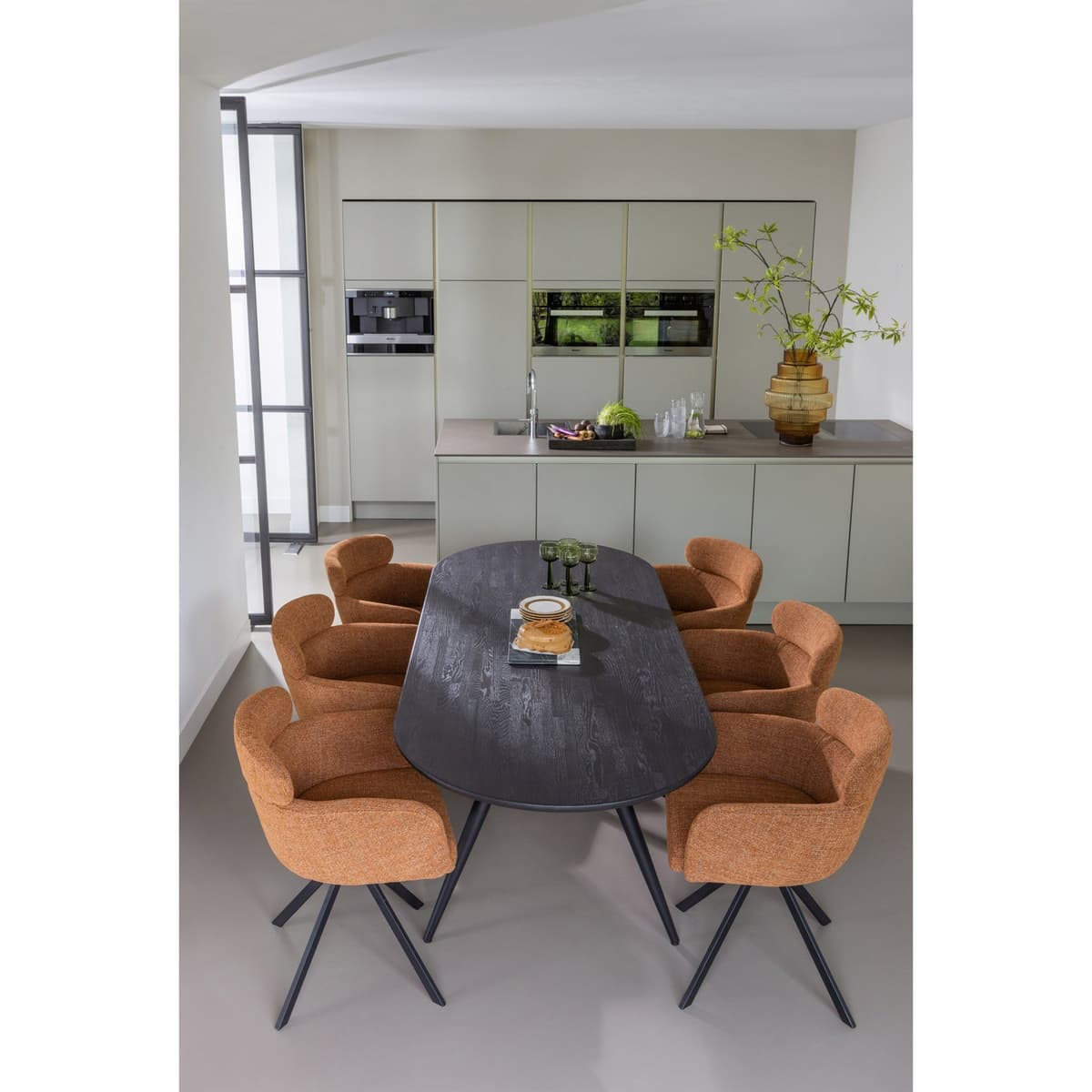 FENNE DRAAIBARE EETKAMERSTOEL GINGER - 12