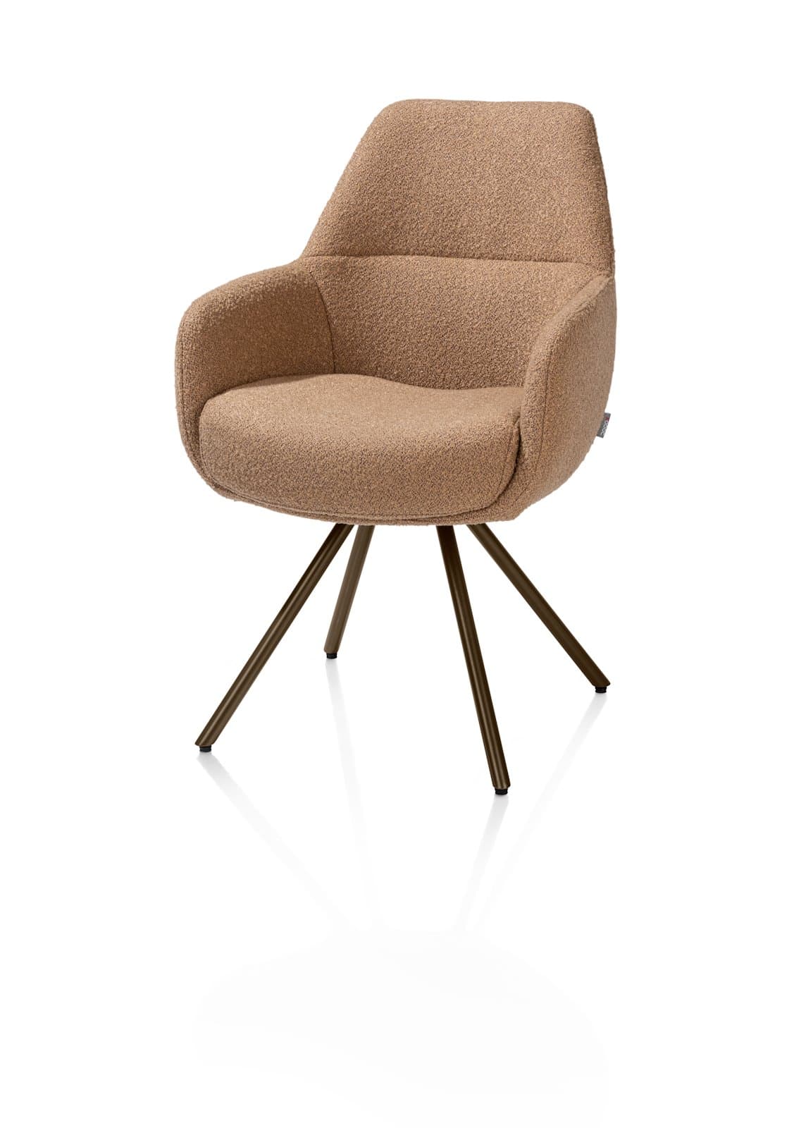 Armstoel cloudy/stb/draa Mavis #n/a Okergeel - 2