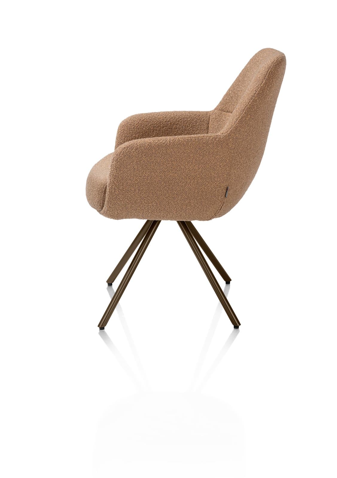 Armstoel cloudy/stb/draa Mavis #n/a Okergeel - 4